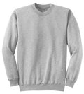 Unisex Heather Grey Sweatshirt Ribbed Cuffs