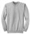 Unisex Heather Grey Sweatshirt Ribbed Cuffs